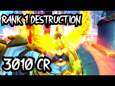 3010 CR RANK 1 HIGHEST DESTRUCTION WARLOCK WORLD | SOLO SHUFFLE Dragonflight S2 | JAZGGZ WoW Arena