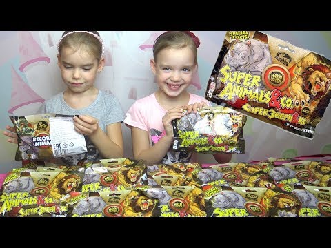 Сюрпризы DeAgostini СУПЕР ЗВЕРИ и Ко МАКСИ игрушки животные для детей