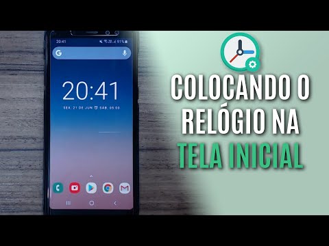 Vídeo: Como colocar relógio na tela do celular: respostas