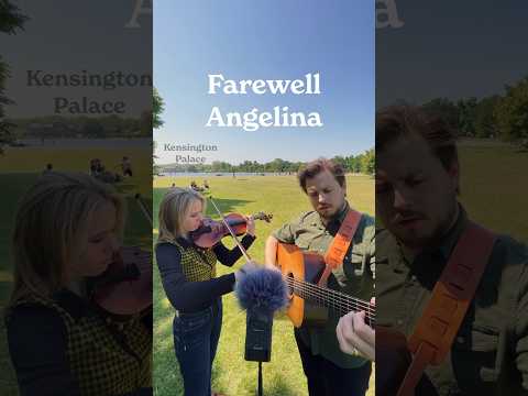 Farewell Angelina at the Gardens of Kensington Palace #zaggiewednesdays #acousticcover #bobdylan