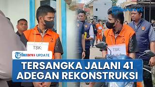 4 Tersangka Pemerkosaan Remaja Jambi Jalani Rekonstruksi, Ada 41 Adegan yang Diperagakan