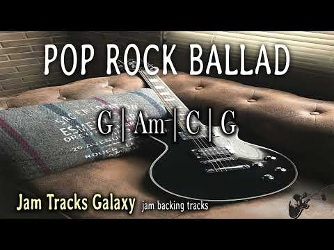 POP ROCK ACOUSTIC GUITAR BALLAD Guitar Jam Backing Track/Type Beat in G (66 bpm)