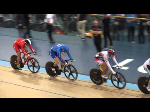 UCI World Championships London 2016: Men's Keirin Heat 2