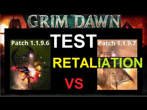 Grim Dawn - Retaliation - Patch 1.1.9.6 vs Patch 1.1.9.7 - Performance Test