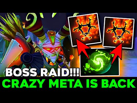 Crazy Meta is Back Double Burning Army Clinkz Hex + Physical Damage - Dota 2