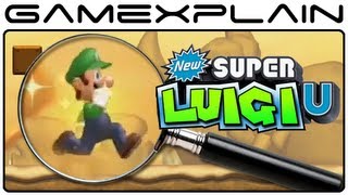 New Super Luigi U - Gameplay Analysis (Secrets & Hidden Details)