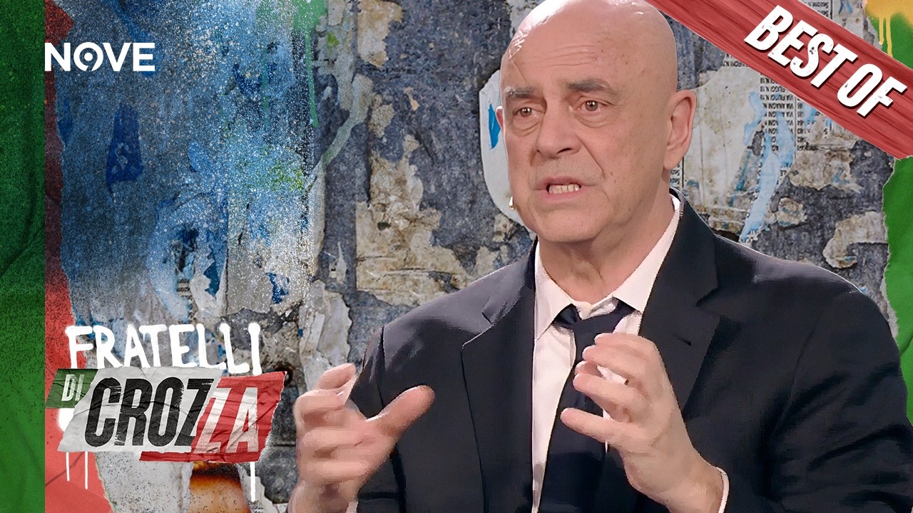 Crozza: "Una volta le scuole si costruivano, oggi si demoliscono" 🎓 | Fratelli di Crozza