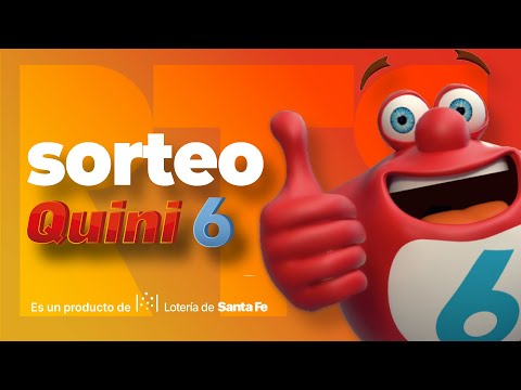 |VIVO| - QUINI 6  - Sorteo Lotería de Santa Fe  25/1/26
