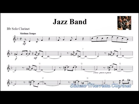 Henghel Gualdi "Jazz Band" Clarinet Score