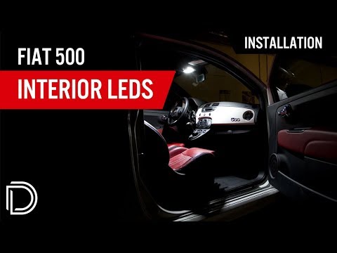 How to Install Fiat 500 Interior LEDs