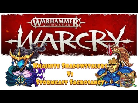 Age of Sigmar Warcry Battle Report: Khainite Shadowstalkers vs Stormcast Sacrosanct