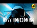 F-18 Pilot Homecoming (try not to cry!)
