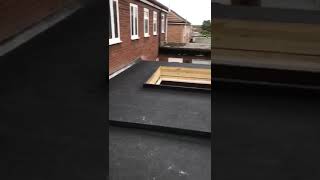Album cover: Felt flat roof