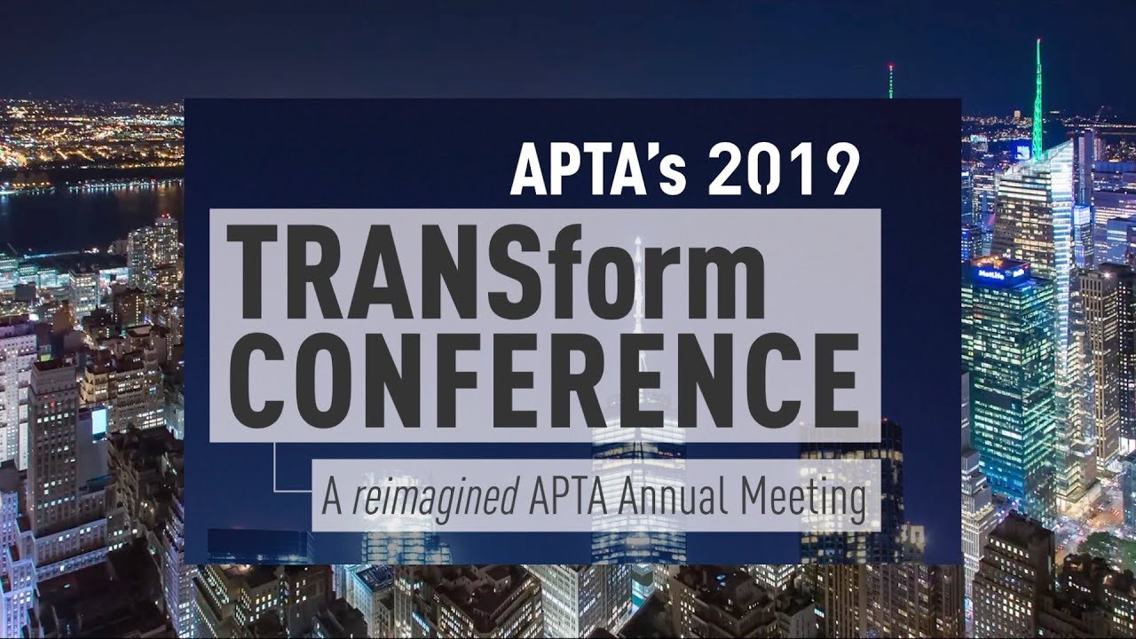 2019 APTA's TRANSform Conference Highlight Video