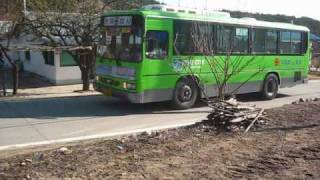 preview picture of video 'Sacheon to Gangneung Bus, Korea'