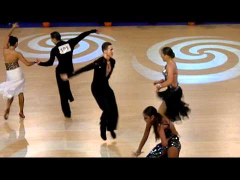 WDSF Cambrils - Youth Latin - semi-final - Ion Simboteanu & Lina Vartic - jive