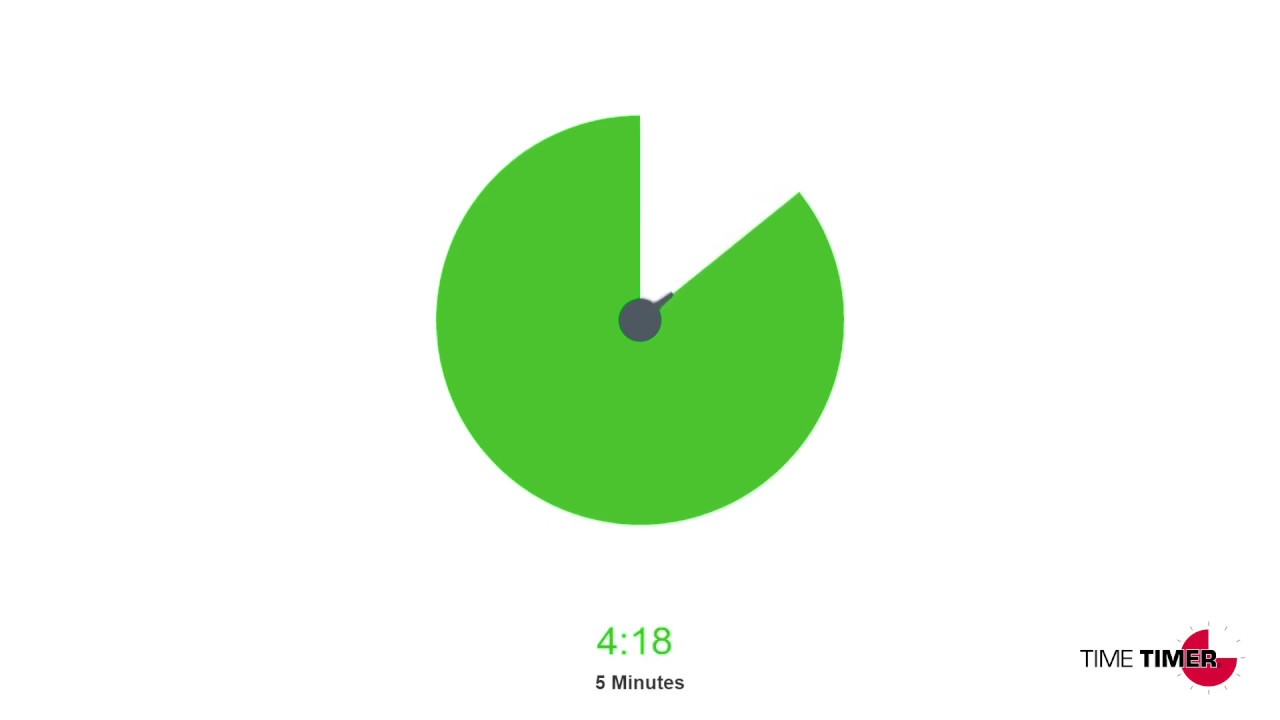 Time Timer® 5-Minute Visual Timer: The Best Tool for Quick Transitions