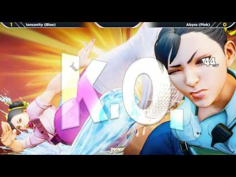 WNF Wednesday Night Fights 1.7 SFV - Iansanity (Chun Li) vs Abyss (Chun Li)