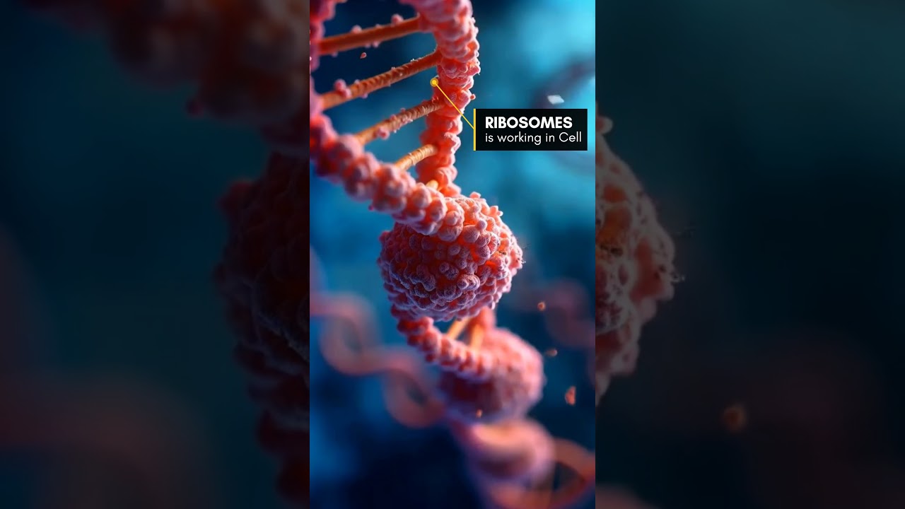 Ribosoms #ribosomes #cell #biology #science #sciencefacts #sciencefiction #dna #rna #dnareplication