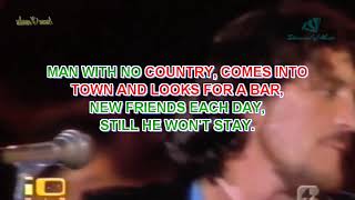 JIM CAPALDI  - MAN WITH NO COUNTRY - KARAOKE