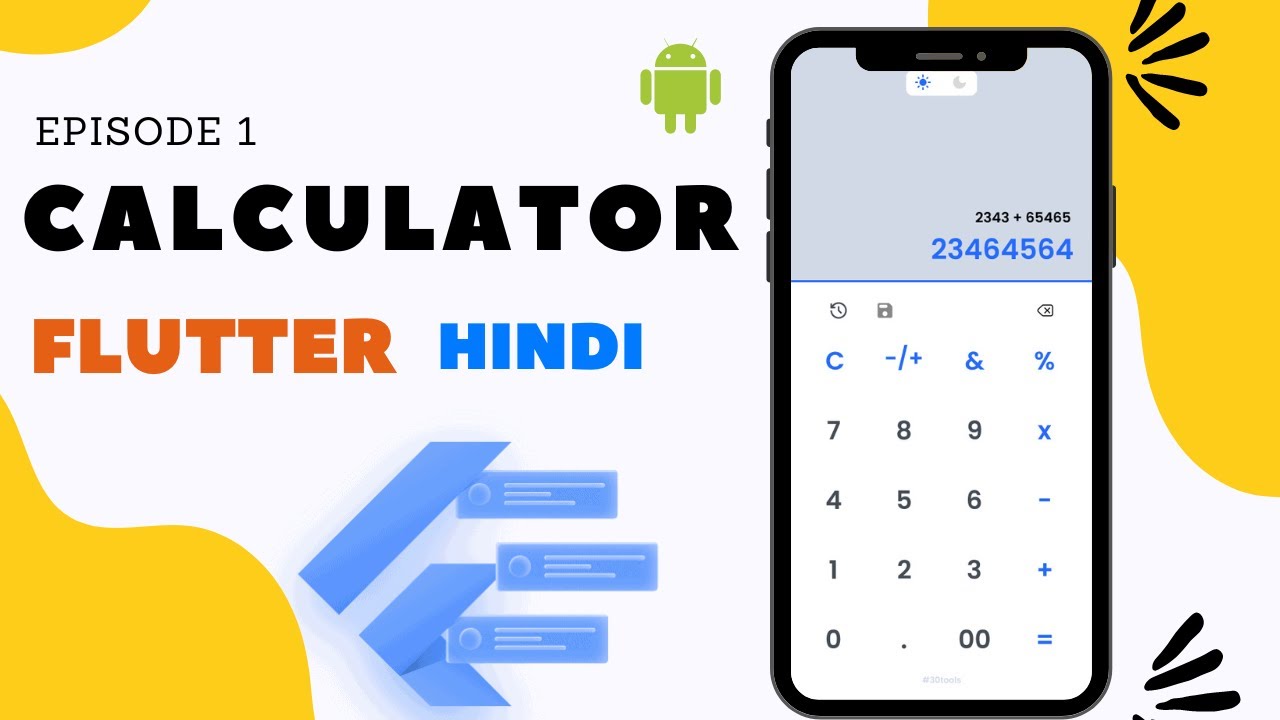 Flutter calculator app | Full Full Function Calculator | #flutterapp #flutterproject