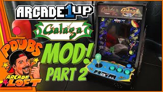 Arcade1Up Galaga Countercade Mod | Part 2 | Let's Finish It Off!