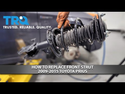 How to Replace Front Strut 2009-2015 Toyota Prius