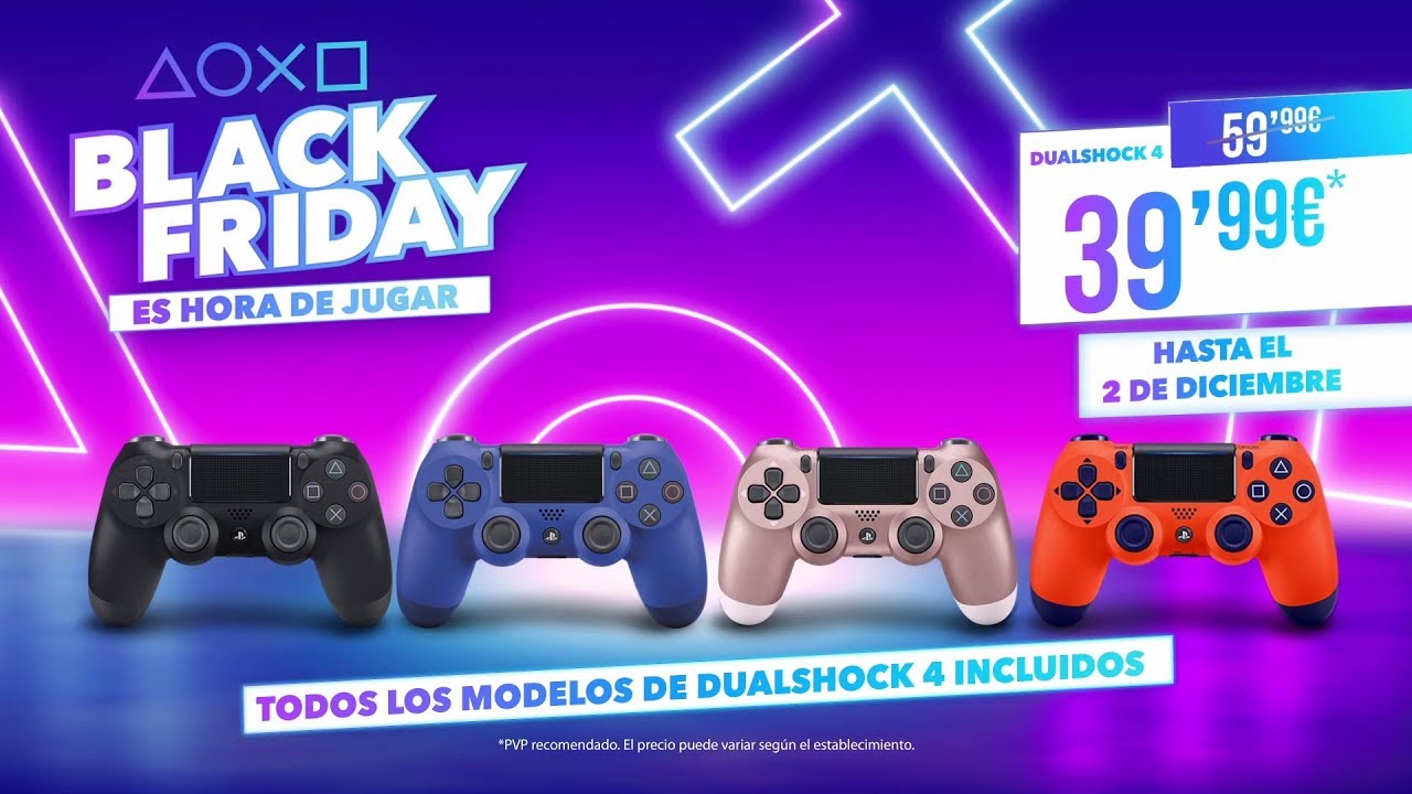 Este Black Friday tu PS4 por 100 € menos  ¡Es hora de jugar! – PlayStation.Blog  en español