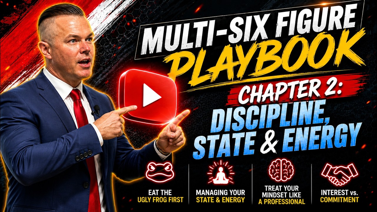 Multi-Six Figure Playbook:  Chapter 2: Discipline, State & Energy 