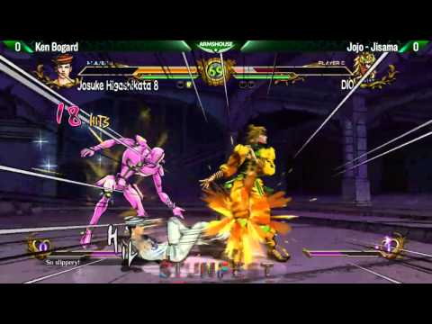 Ken Bogard (Josuke) vs Jisama (DIO) - JOJOs! Stunfest 2014
