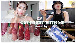 GET READY WITH ME 💗 daily makeup 🇰🇷 shopping at COEX | Erna Limdaugh