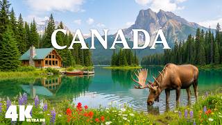Canada 4K ULTRA HD - Most Amazing Places in Canada With Relaxing Music For Deep Sleep