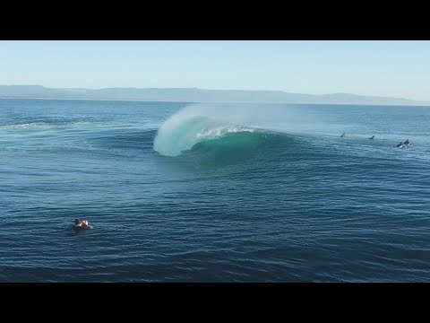 Dawn Patrol Getting Peaky Lefts | Bodyboarding | Surfing | DJI Mavic Pro
