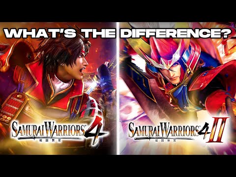 So, what's the actual difference between Samurai Warriors 4 and 4-II?