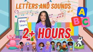 2 hour Compilation| Letters & Phonics | Ms Houston
