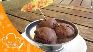 Helado de Chocolate.