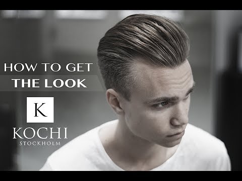 Slicked Back Undercut with Long fringe NEW #2017
