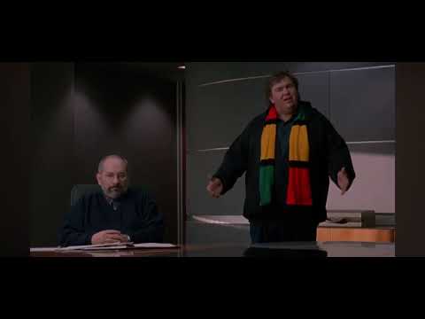 Irv confronting his old coach for his Jamaican bobsled team. Cool runnings (1993)