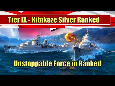 Kitakaze Unstoppable force in Ranked | World of Warships