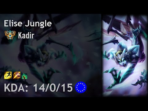 Elise Jungle vs Kayle - Kadir - EUW Challenger Patch 6.19