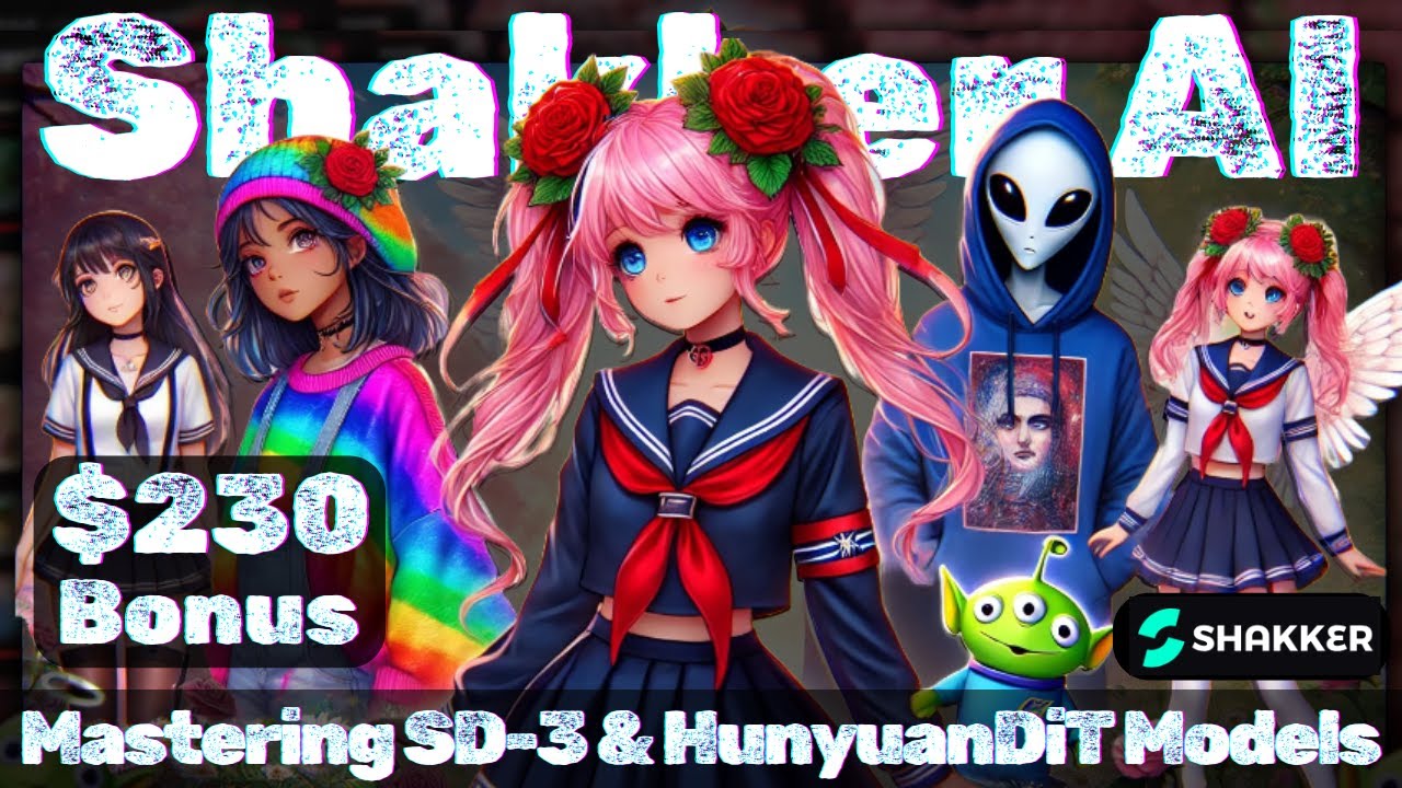 Unleash Creativity with Shakker AI: Mastering Stable Diffusion & HunyuanDiT Models!