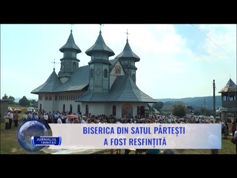 Biserica din satul Pârtești a fost resfințită