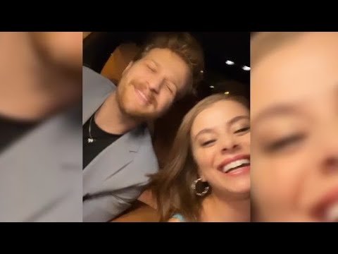 İlayda Alişan ve Burak Yörük birlikte şarkı söylüyor