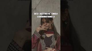 Download lagu Desi aesthetic emoji combinations✨🌼#aesthetic #trending #emoji #shorts💟🌷 mp3