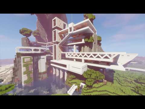 Ultra Modern Mountain Mansion Download Minecraft Project
