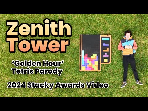 Zenith Tower - 'Golden Hour' Tetris Parody (2024 Stacky Awards Skit)