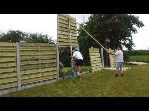 comment construire cloture bois