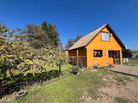 VENTA DE CASA 2D 1B, EN PARCELA DE 5200 mts2, SECTOR LOS GOMEROS, PELARCO, REGIÓN DEL MAULE.