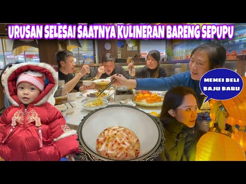 SEPUPU IKUT KE HUAIHUA MENUNGGU SAMPAI URUSAN KAMI SELESAI LANJUT MAKAN BERSAMA ADA LOBAK KESUKAAN