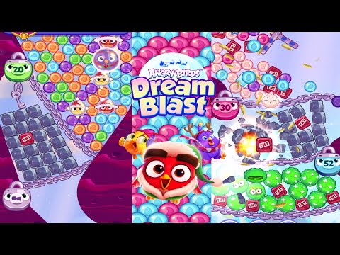 ANGRY BIRDS Dream Blast / Walkthrough and Gameplay / Part 27 / Levels 80 - 82